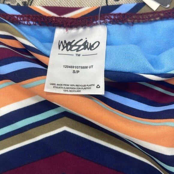 Mossimo Printed High Waist Lace-Up Bikini Bottom - Picture 4 of 8